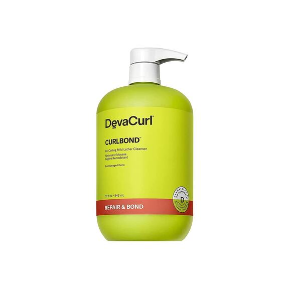 DevaCurl CurlBond Re-Coiling Mild Lather Cleanser 32 fl oz - Picture 1 of 4